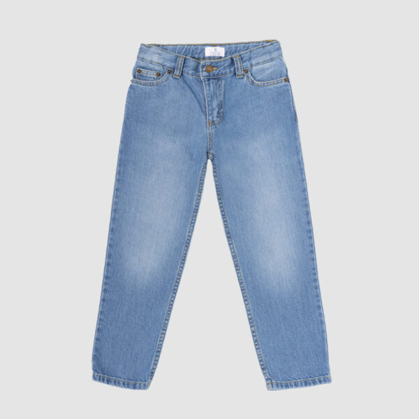 Denim Jeans Straight — Light Blue