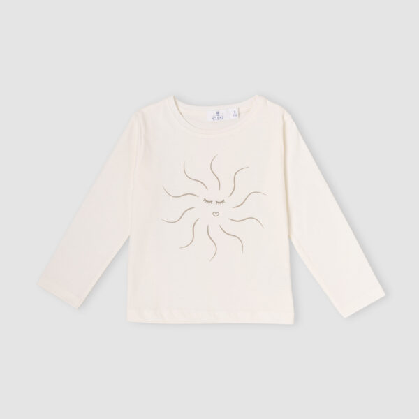 T-shirt manga comprida Sol