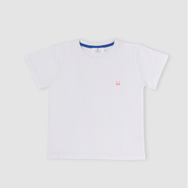 T-shirt Basic CLUM Girls — White