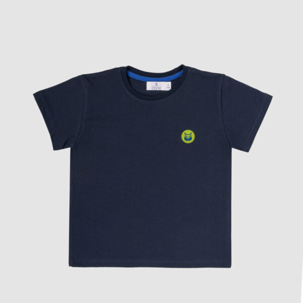 T-shirt Basic CLUM Boys — Navy Blue (NV-GR)